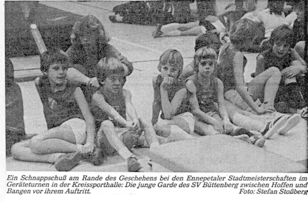 1980 Jungen Stadtmeisterschaft Ennepetal