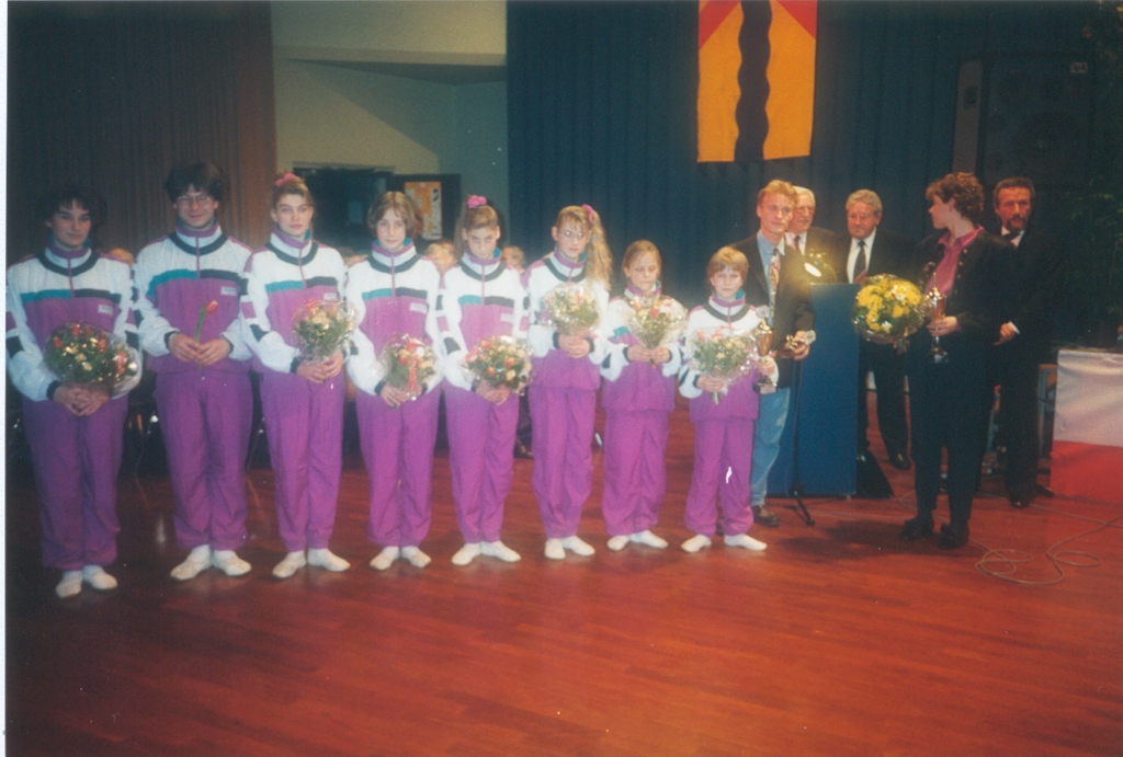 1992 Mädchen Mannschaft des Jahres