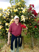 Günter im Garten